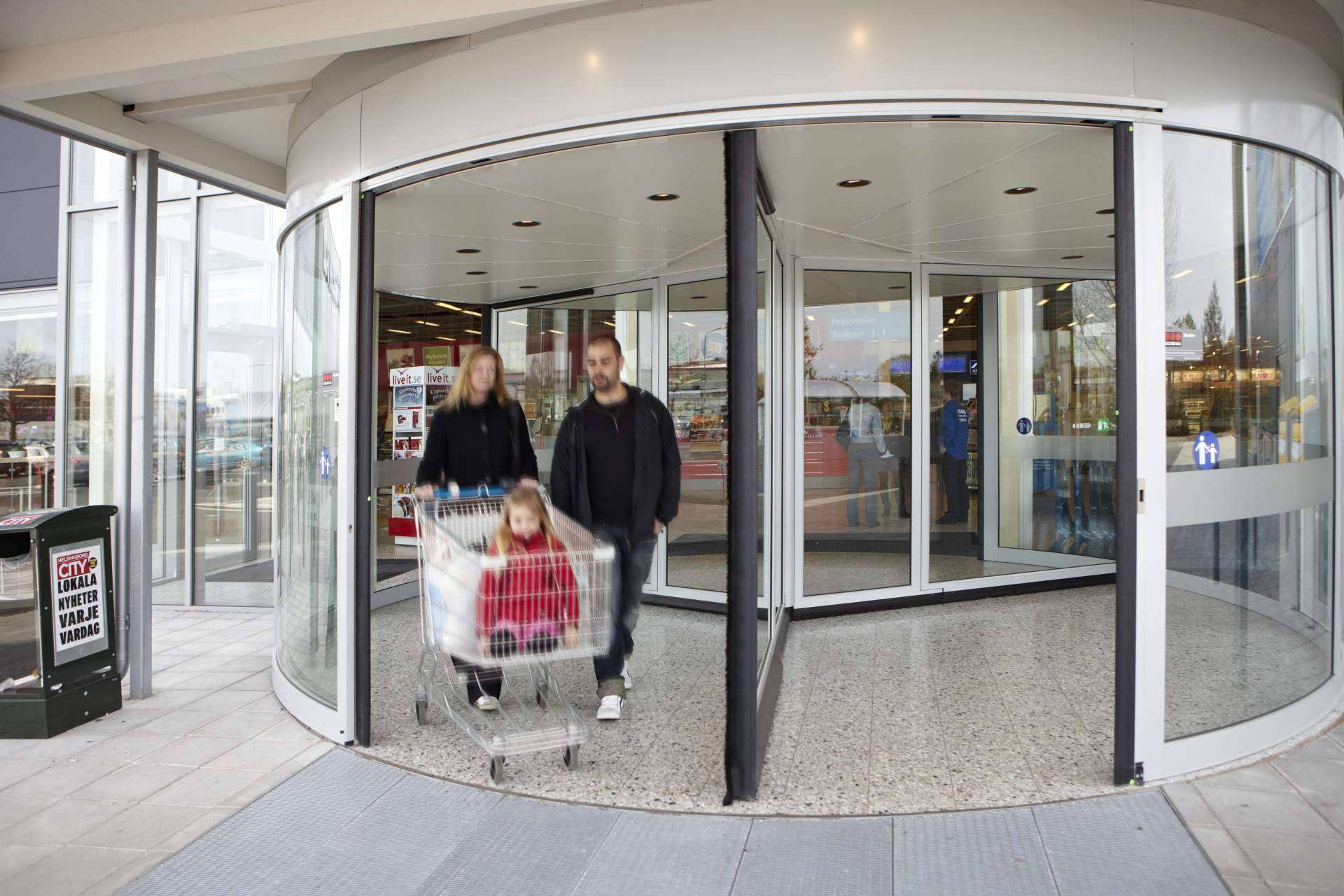 Comercios y edificios más eficientes gracias a las puertas automáticas inteligentes